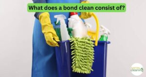What does a bond clean consist of