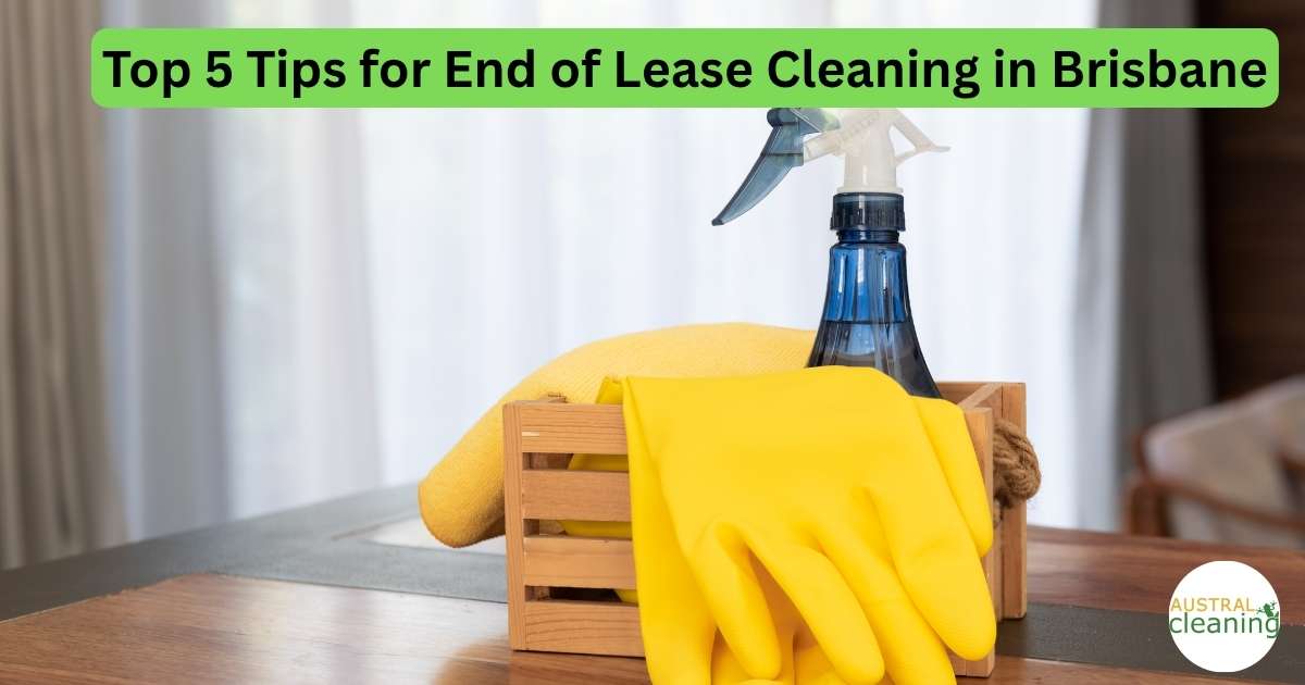 Top 5 Tips for End of Lease Cleaning in Brisbane